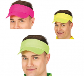 Adult neon visor in various colors