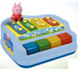 Xilófono Piano Peppa Pig de 4 Notas