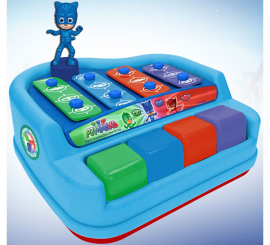 Xilófono Teclado PJ Masks de 4 Notas en Estuche