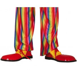 Red and Yellow Clown Shoes