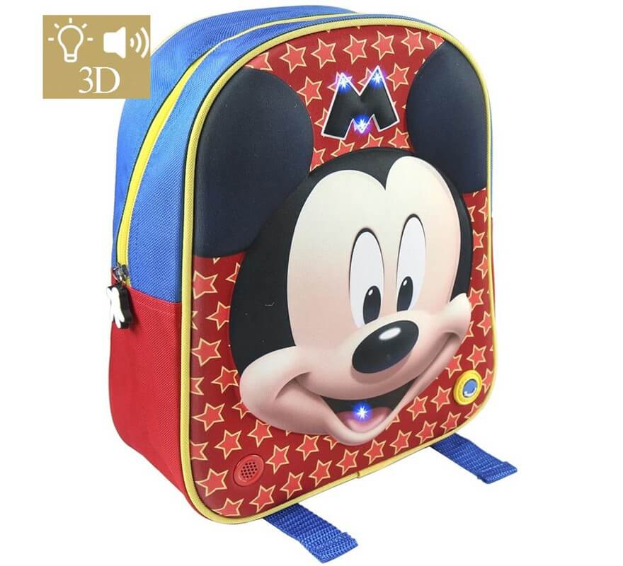 Children's Backpack with Mickey Light 24x30x9 cm