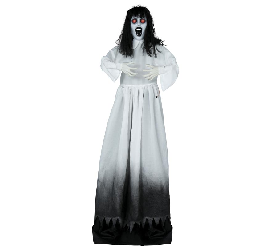 180cm Moving Sound Light Zombie Woman