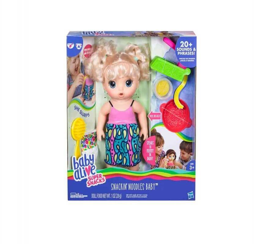 muñeca que habla come y hace popo