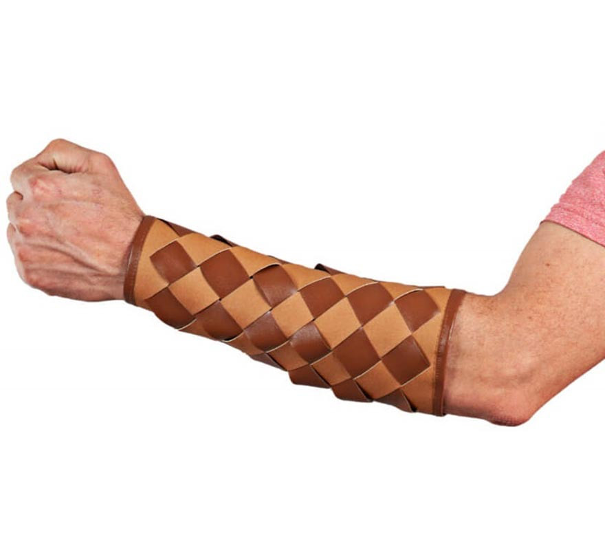 Brown Braided Wristbands for Adults