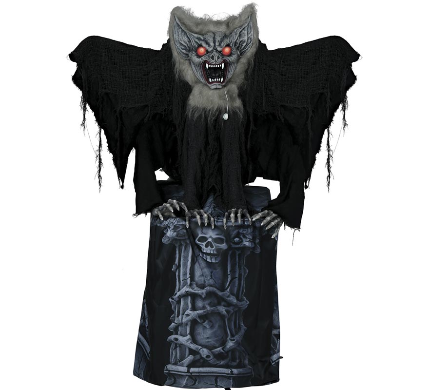 150cm Moving Sound Light Bat on Gravestone