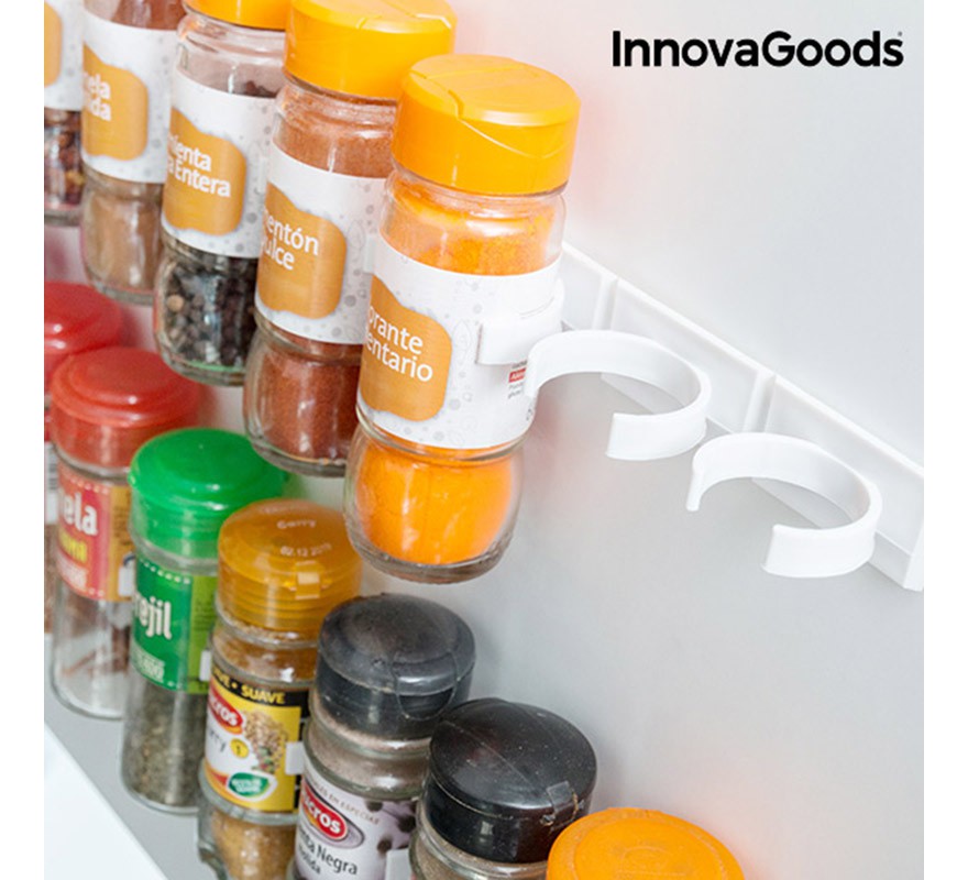 Organizador de Especias Adhesivo y Divisible Spicer X20 InnovaGoods
