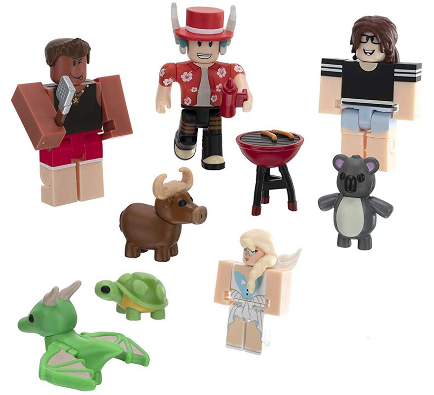 Pack 4 Figuras de Roblox con Accesorios