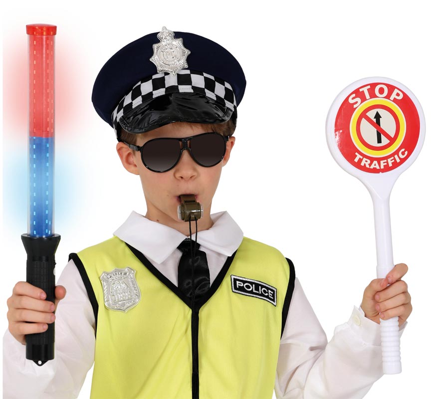Pack 5 Accesorios Policía de Tráfico