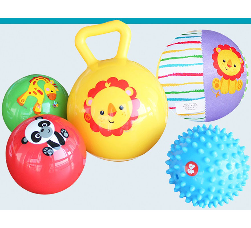 Pack 5 Pelotas Entrenamiento Fisher-Price