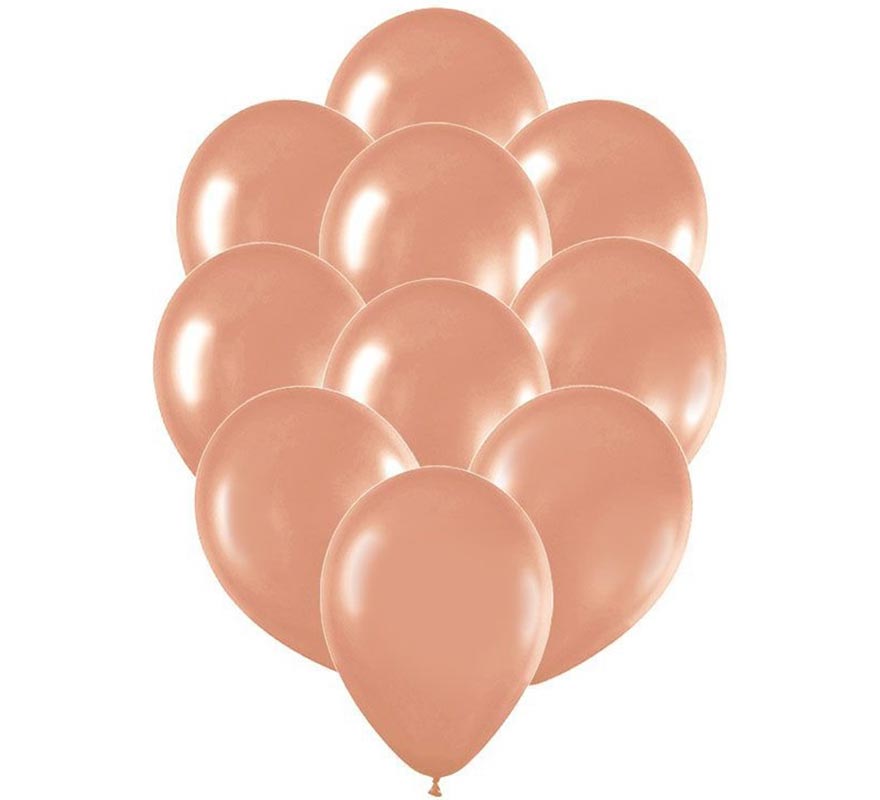 Latexballons in Vintage -Rosa , 25 cm