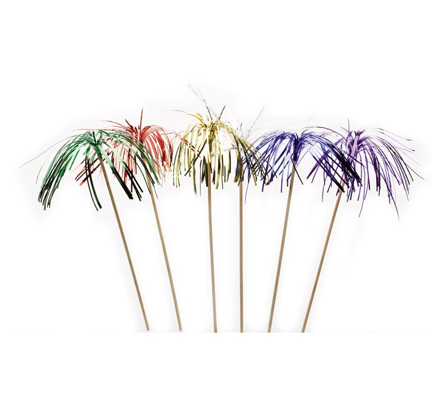 Pack of 144 Shiny Palm Trees of 15 cm