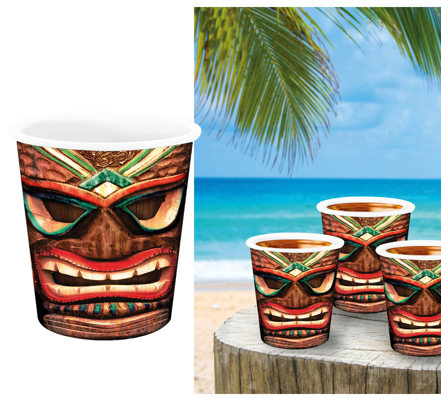 Pack of 3 Hawaii Shots of 5x6 cm