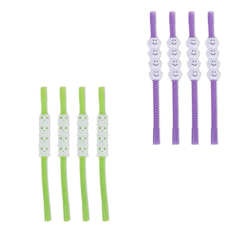 Pack de 4 Palhinhas Boo em várias cores