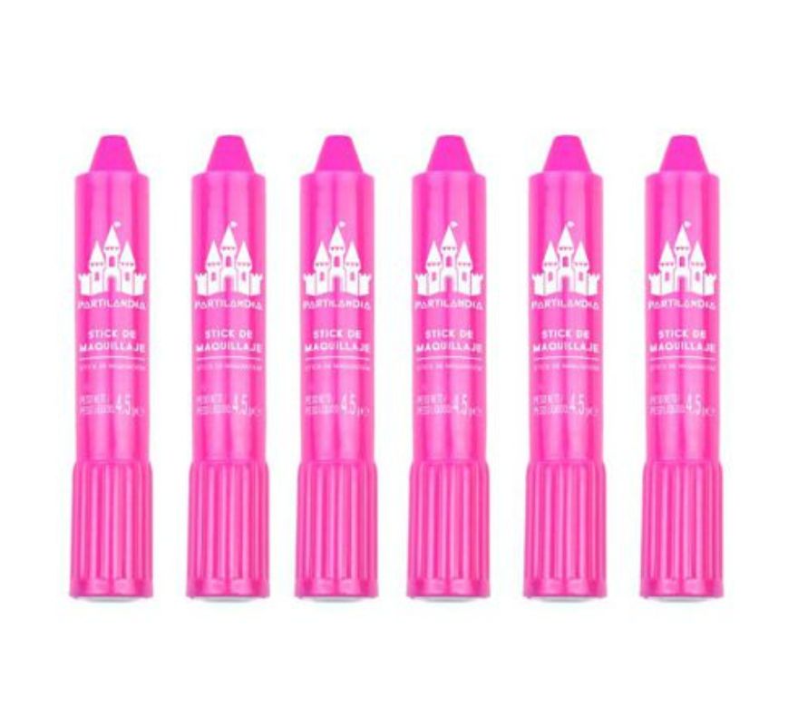 Pacote de 6 peças de Face Stick em várias cores