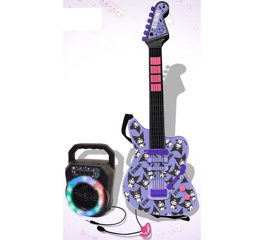 Pack Guitarra y Altavoz Kuromi