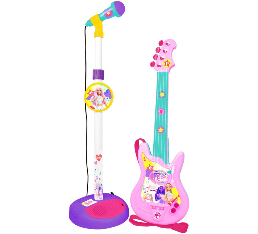 Pack Micrófono y Guitarra Barbie
