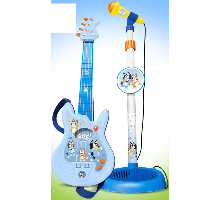 Pack Micrófono y Guitarra Bluey