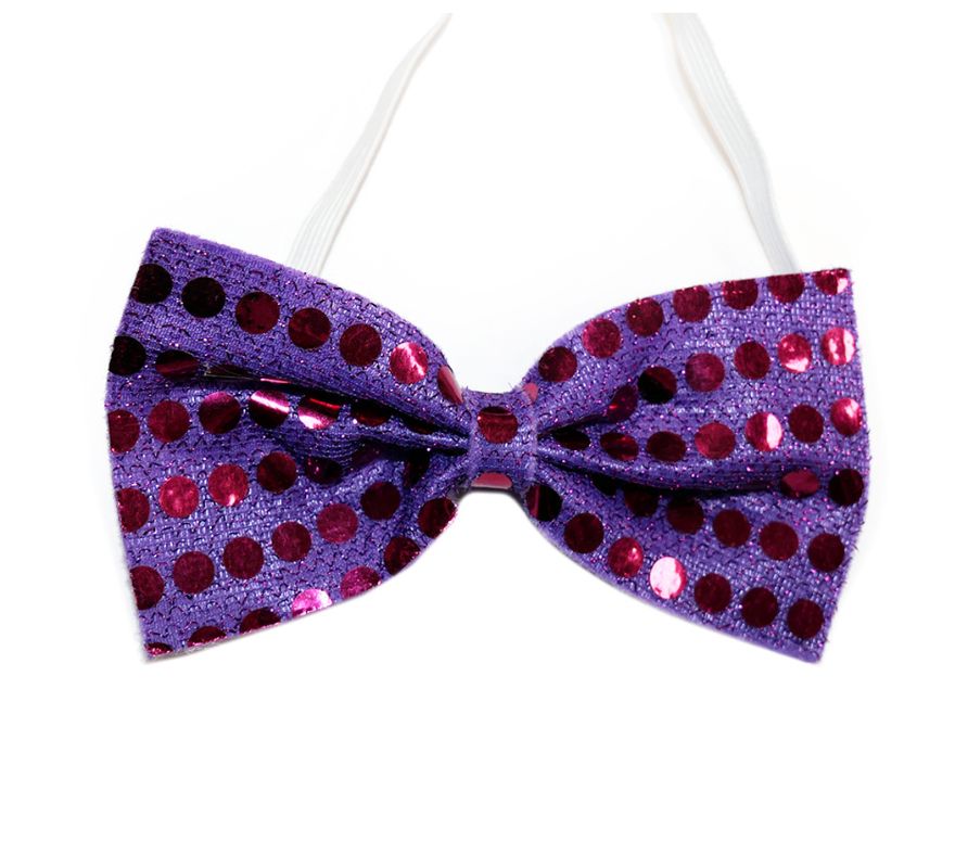 Sequin Bow Tie in various colors of 12 Cm
