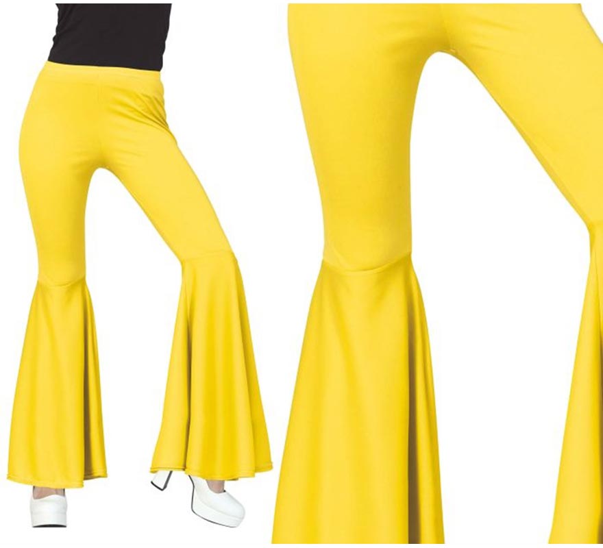 Calça Bell Bottom Elástica Tamanho M (Médio) em diversas cores para mulheres
