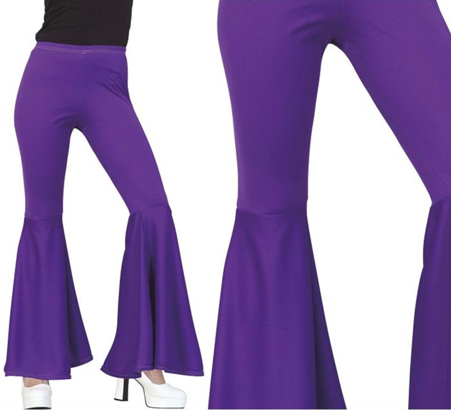 Calça Bell Bottom Elástica Tamanho M (Médio) em diversas cores para mulheres