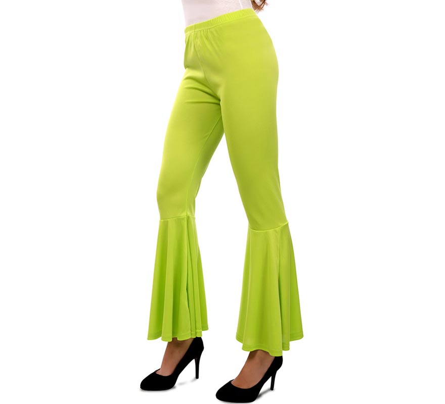 Neon bell-bottoms size ML in various colors for women