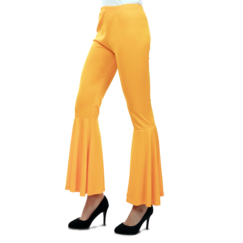 Neon bell-bottoms size ML in various colors for women