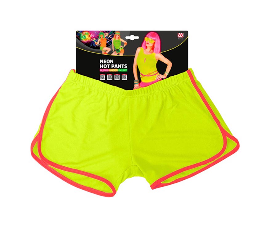Shorts neon em várias cores para mulheres