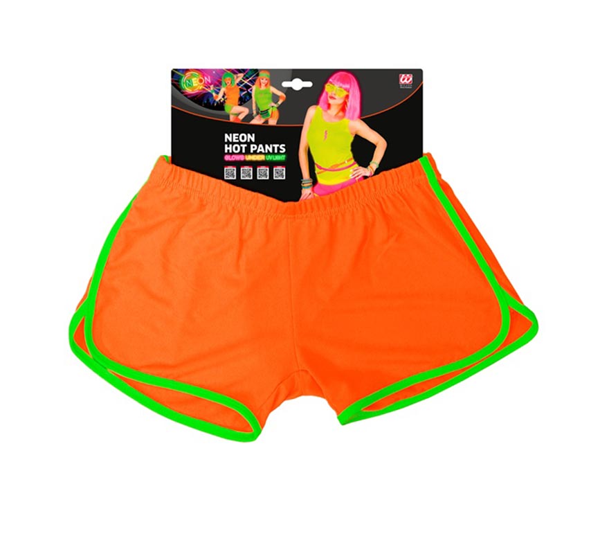Shorts neon em várias cores para mulheres