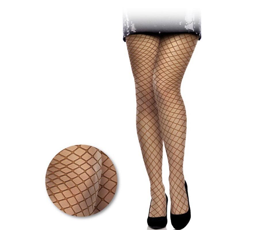 Collants de Rede Adulto em várias cores