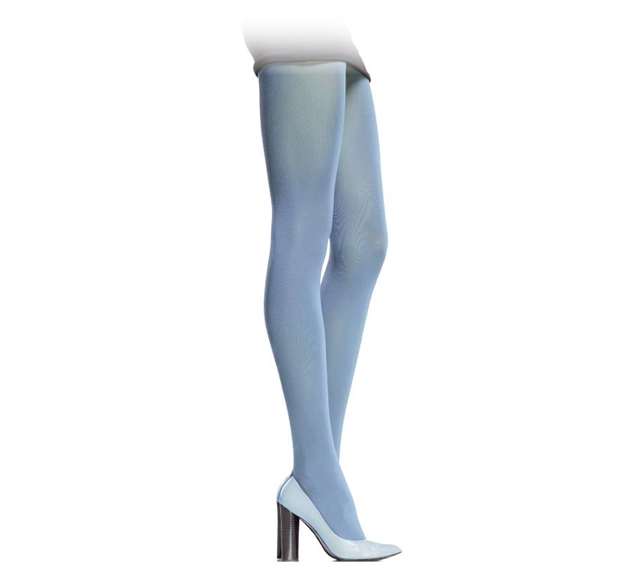 Adult 40 denier turquoise tights