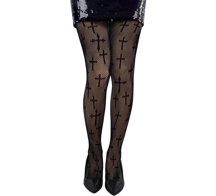 Red Crosses Pantyhose