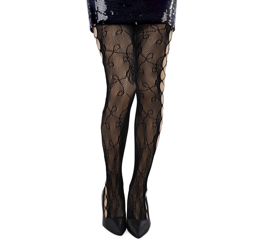 Adult Hollow Crossed Fishnet Pantyhose