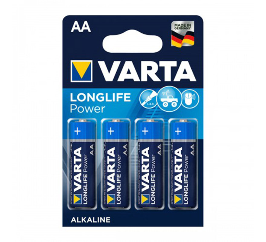Paquete de 4 Pilas Alcalinas Varta Longlife AA (LR06)B