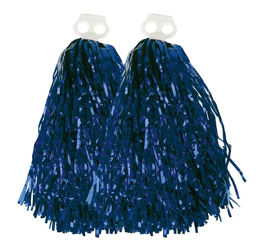 Par de Pompons Grandes com Pega de Dedos em várias cores