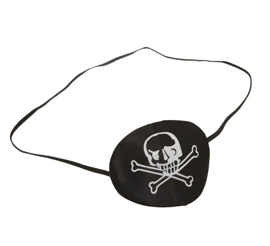  Parche de ojo pirata cráneo Crossbone Eye Patch Eye Mask para  decoración de Halloween : Ropa, Zapatos y Joyería