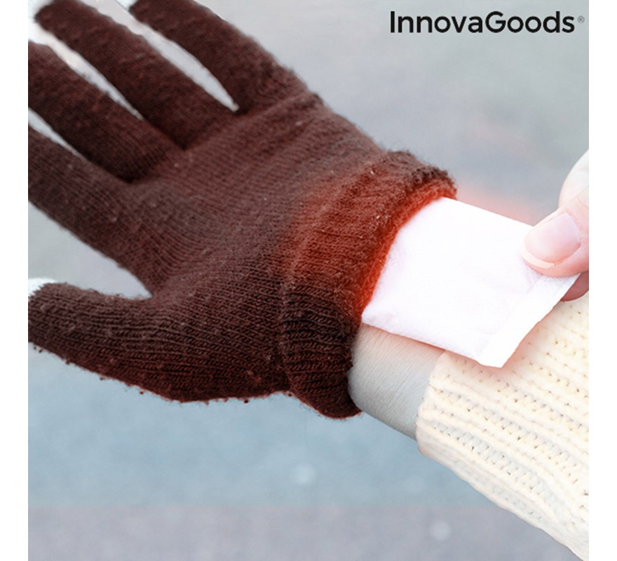 Parches Calentadores de Manos Heatic Hand InnovaGoods (Pack de 10)