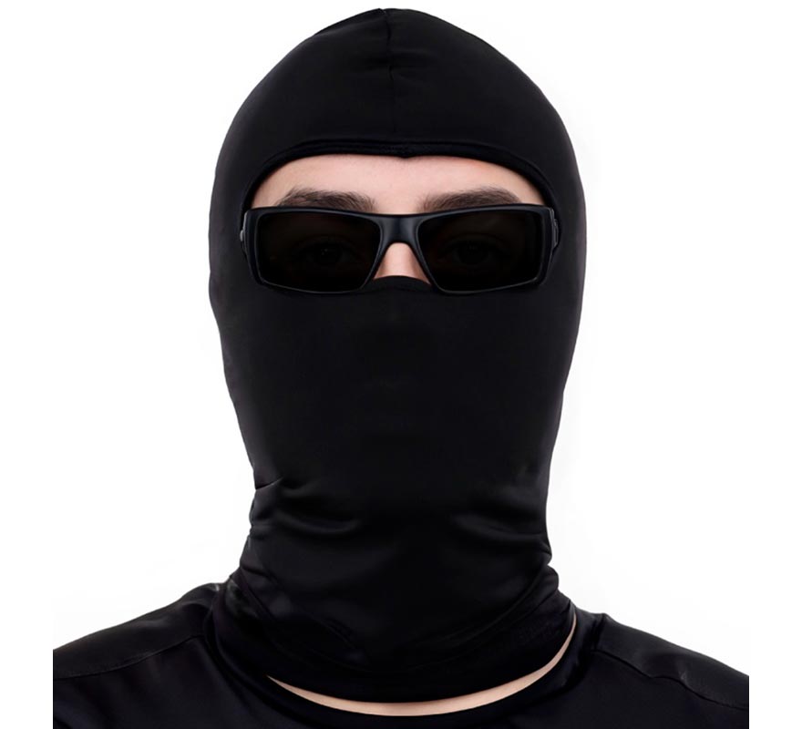 Black Knit Balaclava