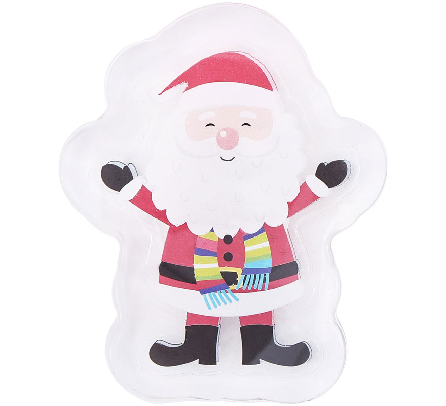 Pegatina Gel Led Papá Noel de 10x15 cm
