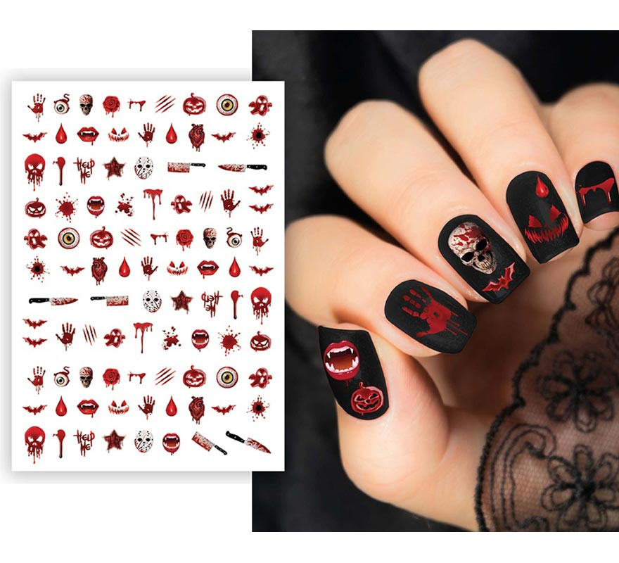 Bloody Nail Stickers