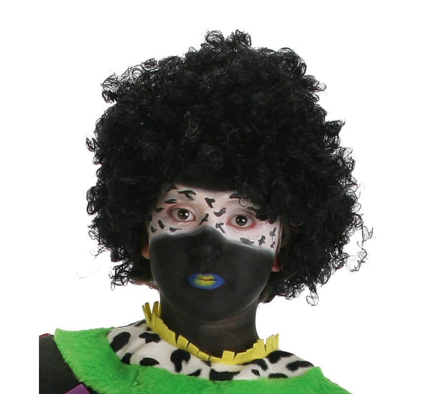 Peluca Afro negra