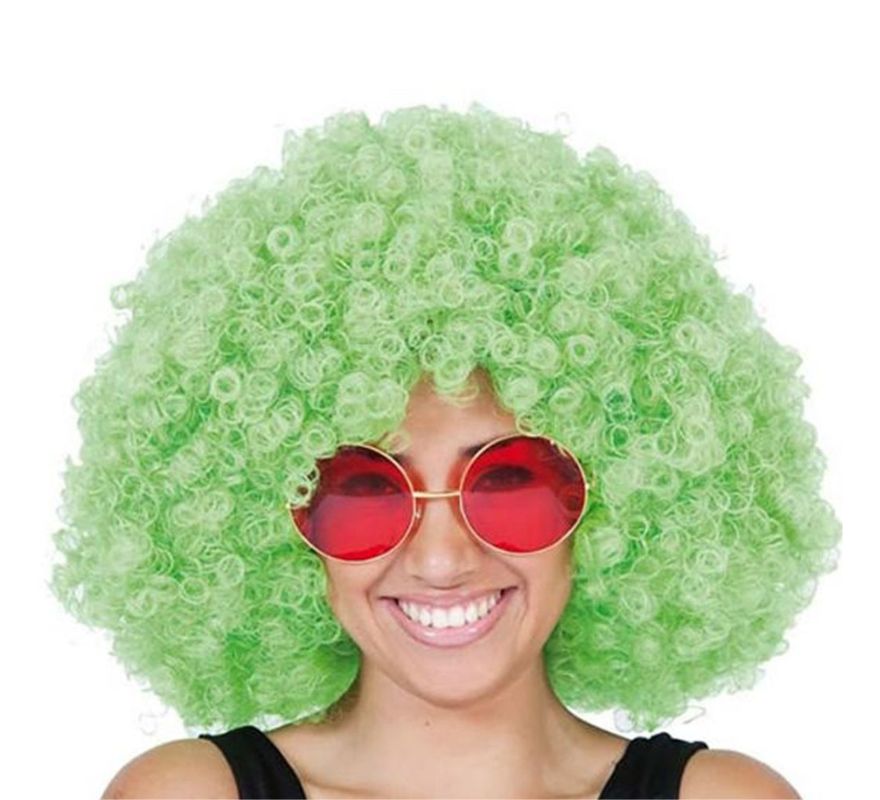 Peruca afro extra grande em várias cores