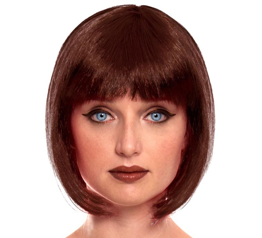 Dark Brown Bob Wig