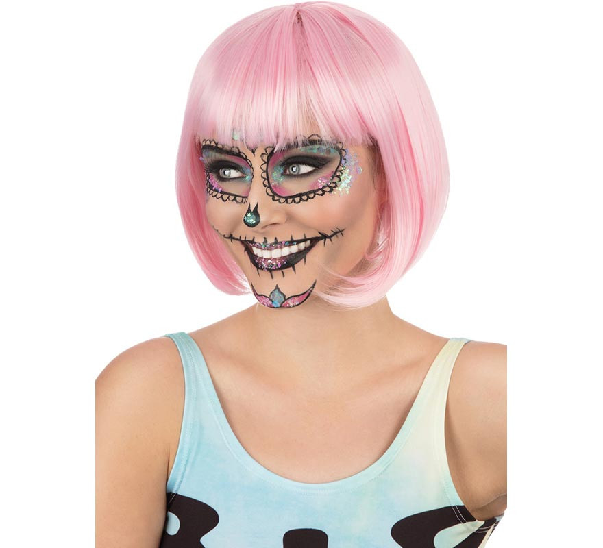 Short Pink Chic Wig