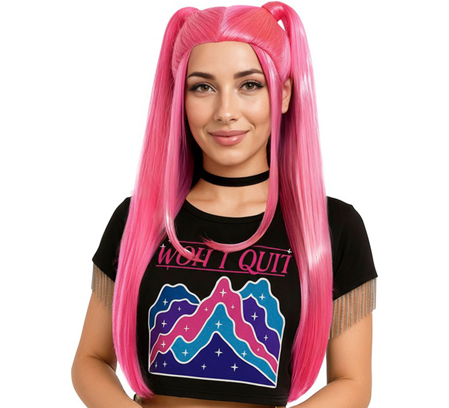 Peluca de Mira Cazadora K-Pop