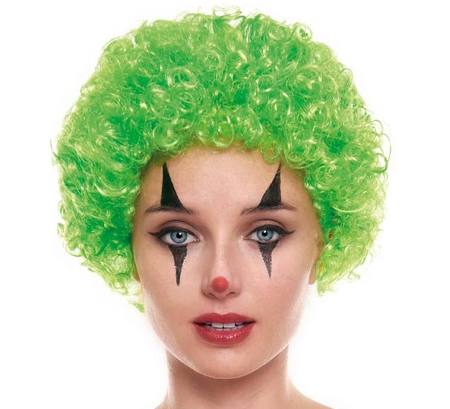 70g Green Clown Wig