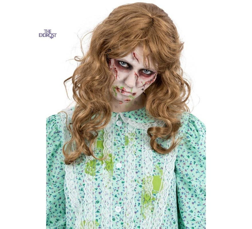 Regan the Exorcist Long Wavy Adult Wig