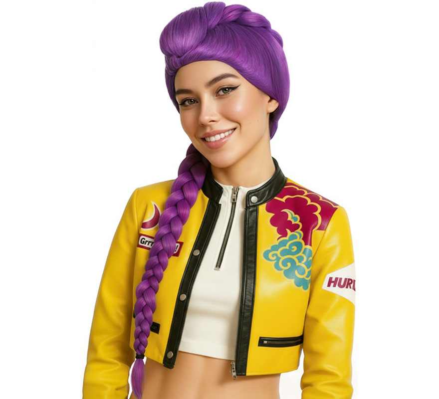 Peluca de Rumi Cazadora K-Pop