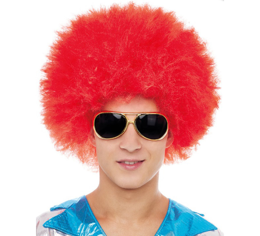 Peruca Afro Extra Grande em Várias Cores