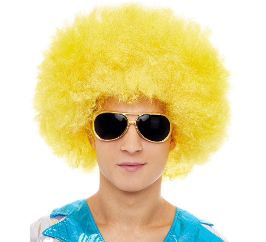 Peruca Afro Extra Grande em Várias Cores
