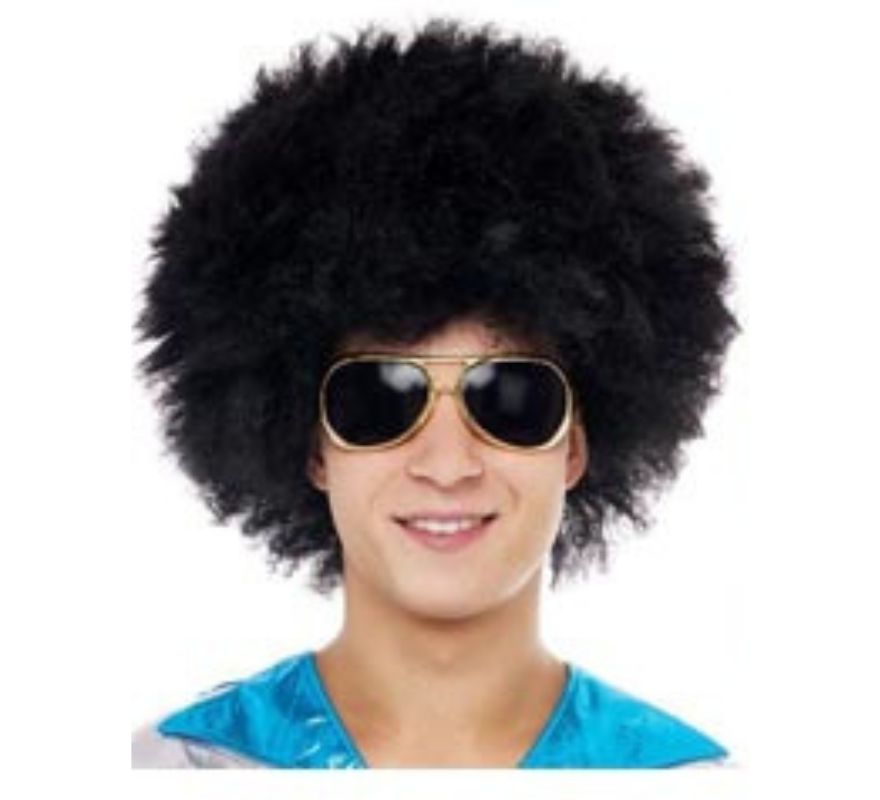 Peruca Afro Extra Grande em Várias Cores